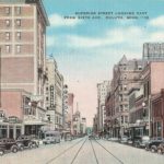 Postcard from West Superior Street at Sixth Avenue East