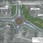 Roundabout wrong for London Road and 60th Avenue East