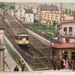 Up the Incline from Superior Street in 1913
