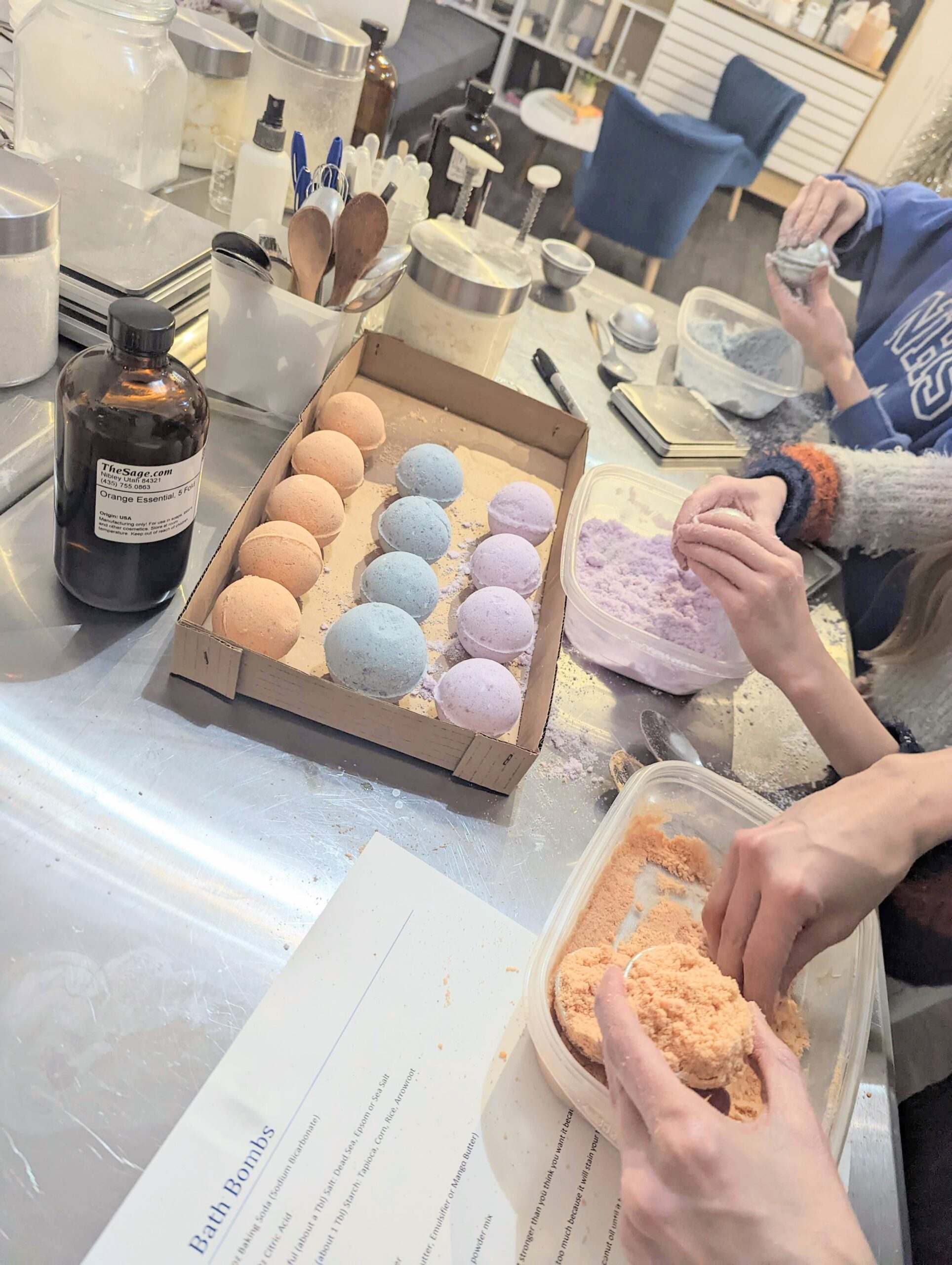 Bath Bombs Make and Take - Perfect Duluth Day