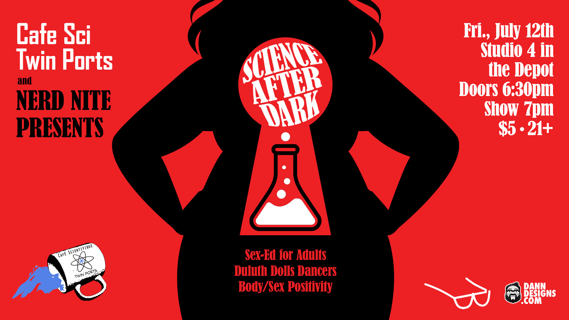 Cafe Sci Twin Ports and Nerd Nite Present: Science After Dark