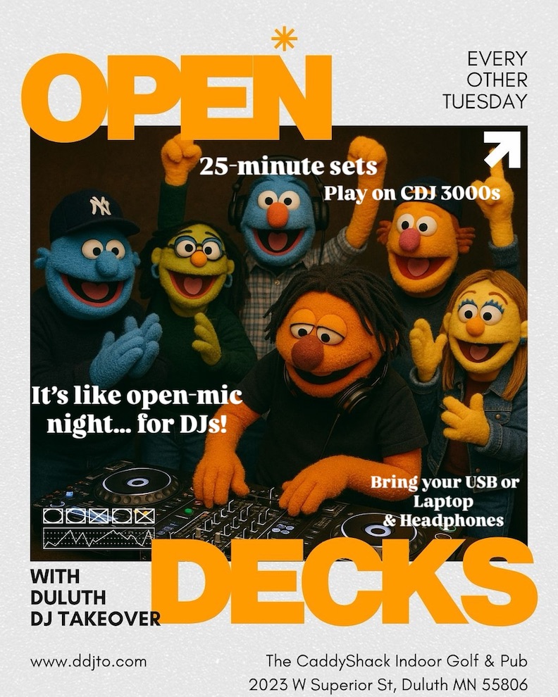 Open Decks with Duluth DJ Takeover – Perfect Duluth Day
