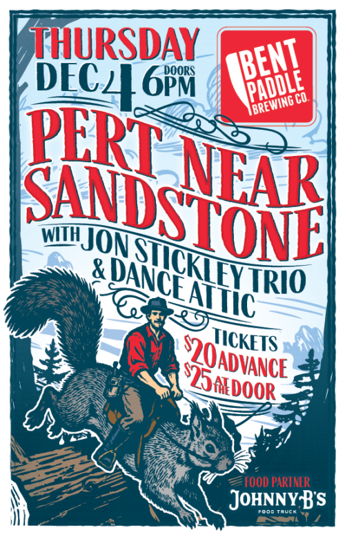 Pert Near Sandstone, Jon Stickley Trio and Dance Attic