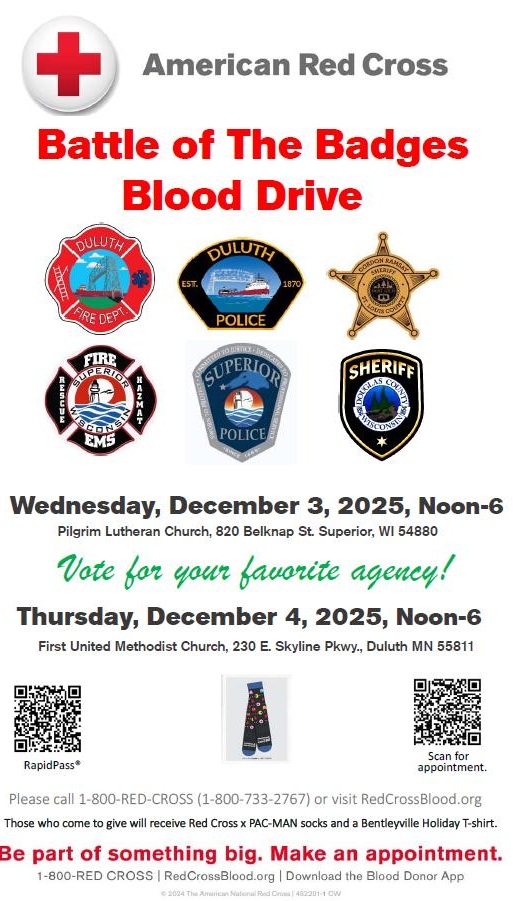Battle of the Badges Blood Drive