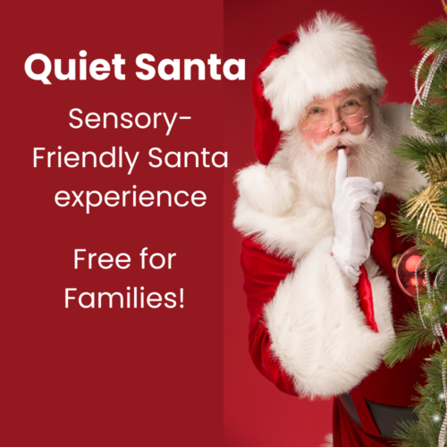 Quiet Santa Poster