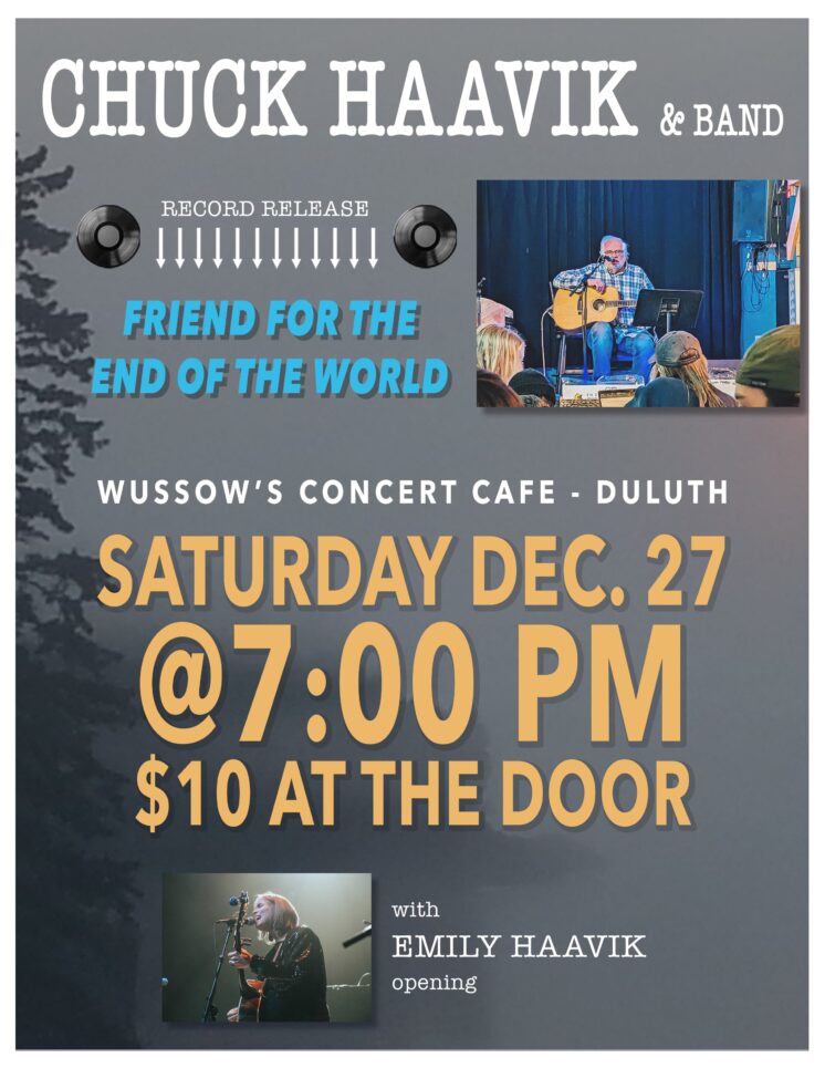 Record Release poster Chuck Haavik