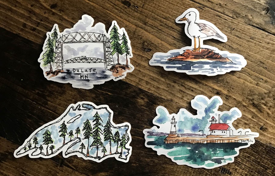 Duluthy Stickers – Perfect Duluth Day Duluthy Stickers – Perfect Duluth Day