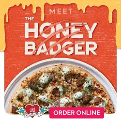 Pizza Luce: Honey Badger
