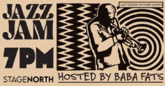 Jazz jam backstage