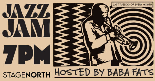 Jazz jam backstage