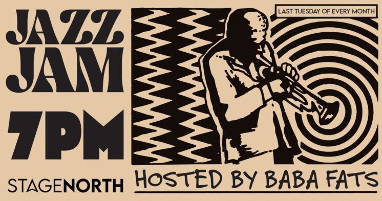 Jazz jam backstage