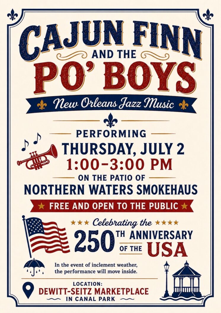 Cajun Finn Poster under 2MB