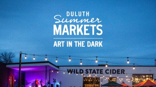 Duluth Summer Markets Art in the Dark