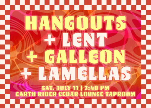 Hangouts + Lent + Galleon + Lamellas 3 EVENTCAL