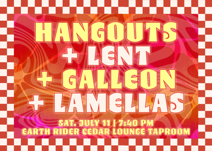 Hangouts + Lent + Galleon + Lamellas 3 EVENTCAL