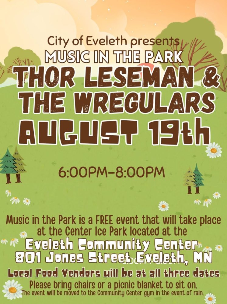 Music in the Park Thor Leseman & the Wregulars