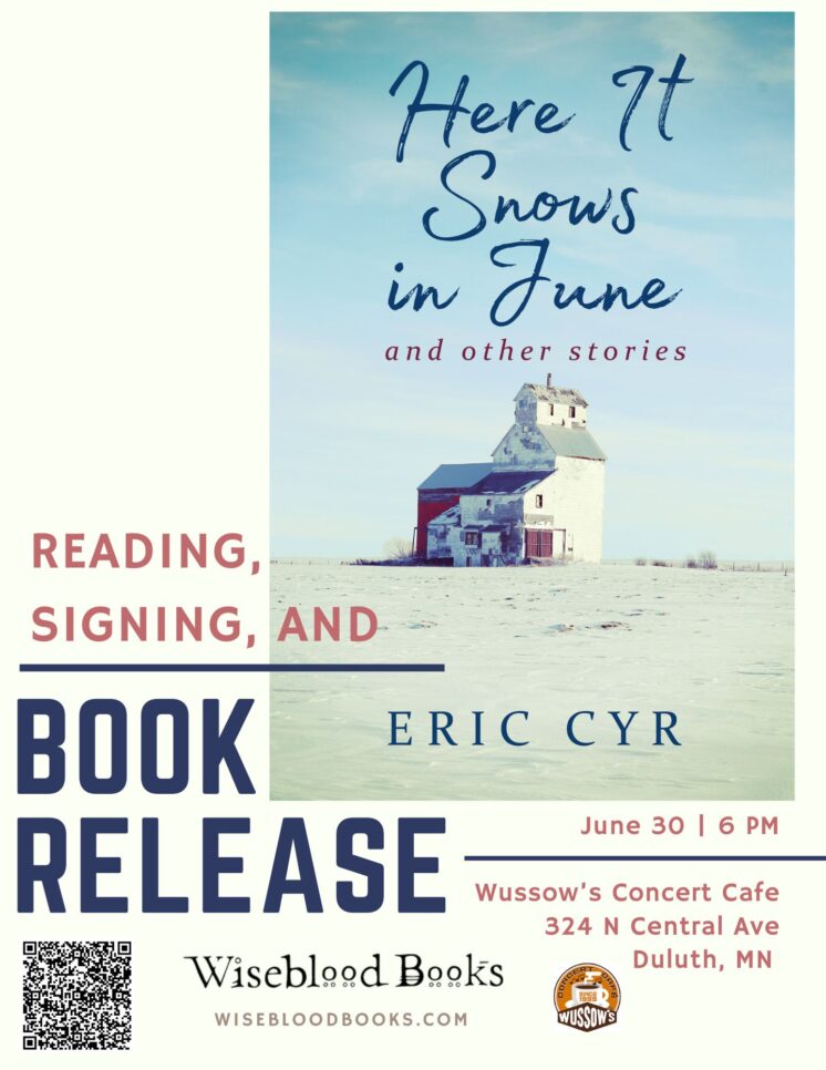 Book release poster