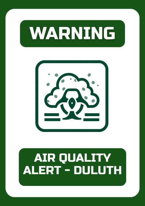 Duluth Air Quality Warning