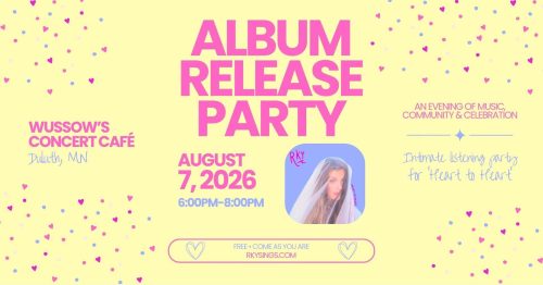 Heart to Heart Album release party wussows