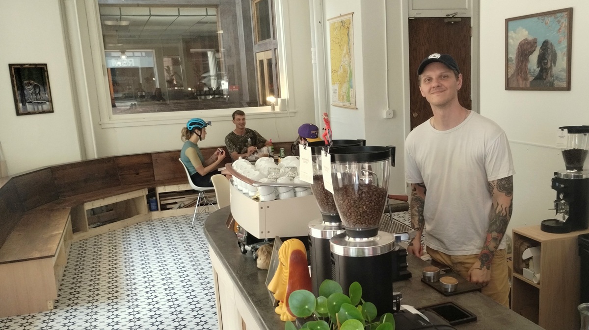 Underwood Coffee opens in historic Board of Trade building Underwood Coffee opens in historic Board of Trade building