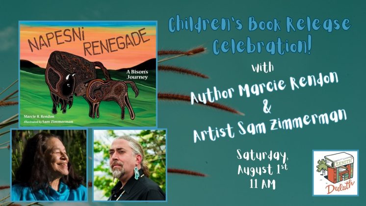 Book Launch Celebration: Marcie Rendon and Sam Zimmerman