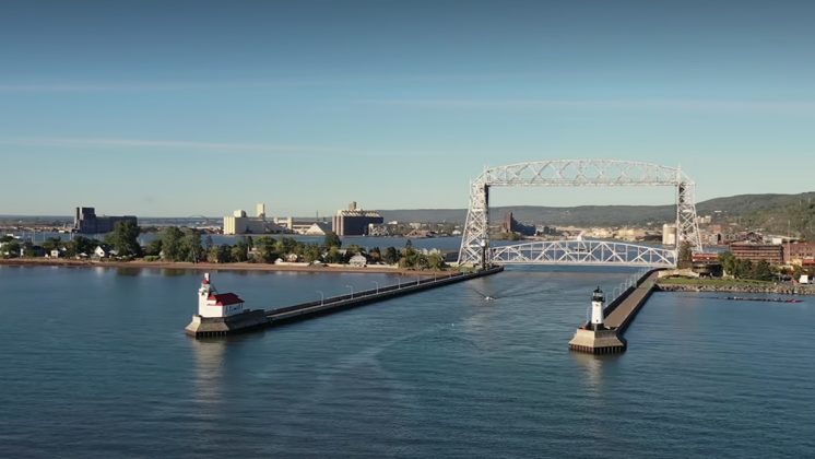 The Book Club Murders Aerial Lift Bridge
