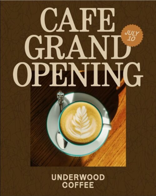 Underwood Coffee Grand Opening