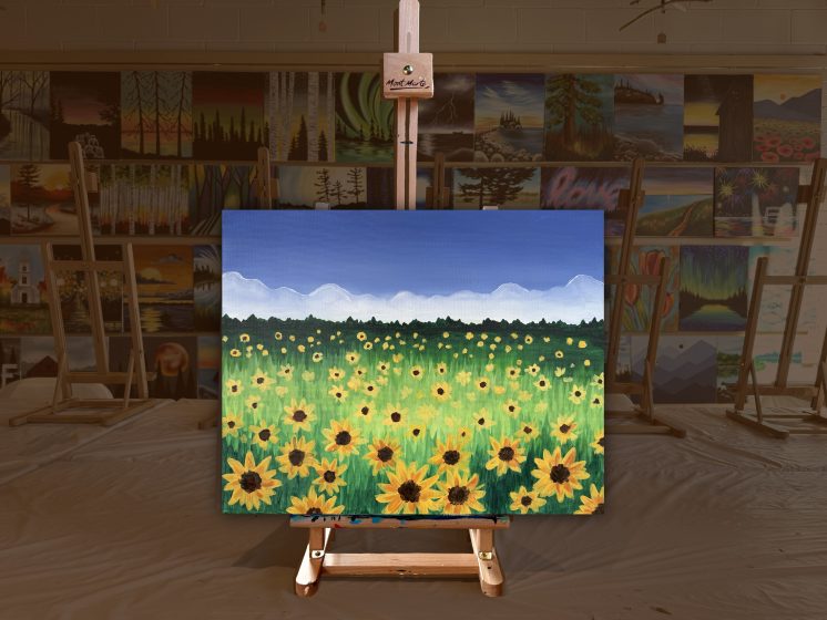 Sunflower fields ad