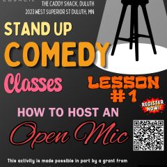 Class 1 Hosting an Open Mic