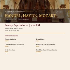 Handel Haydn Mozart Flyer