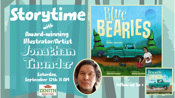 Storytime with Jonathan Thunder: Blue Bearies