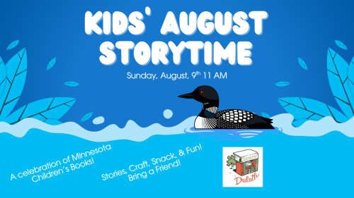 Kids’ August Storytime