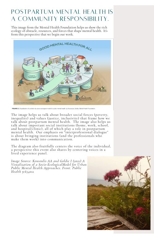 Postpartum Mental Health Booklet