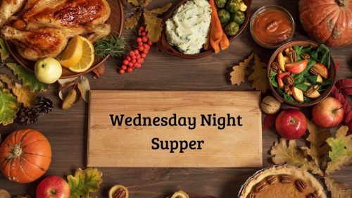 Wednesday Night Supper