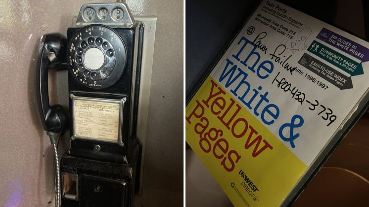 Wieland Block Payphone and Phonebook