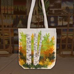 Birch tote ad