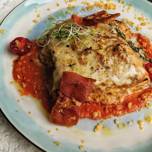 Lasagna plate