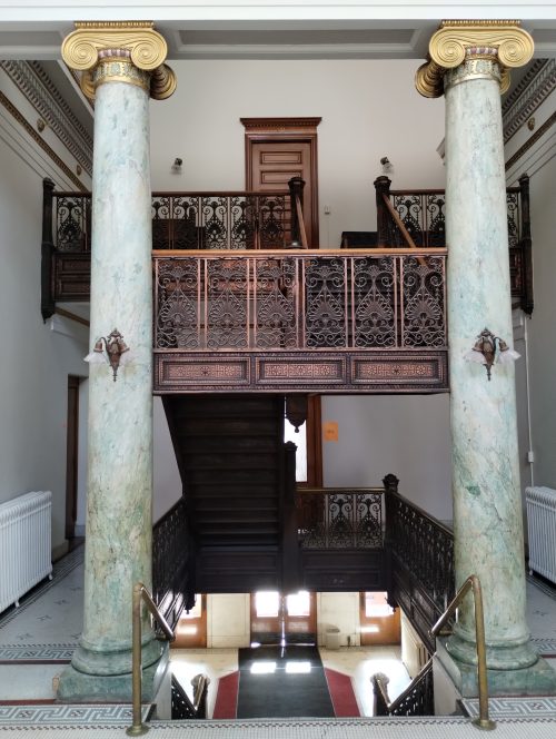 Carnegie Library columns