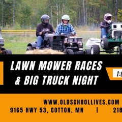 Lawn Mower Races and Big Truck Night