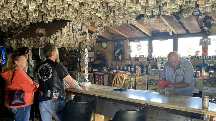 Moquah Bar serving a mixed drink