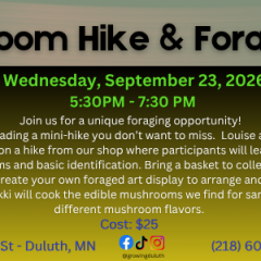Mushroom Hike and Foraging Art (1024 x 300 px)
