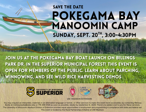 Pokegama Manoomin Camp Public