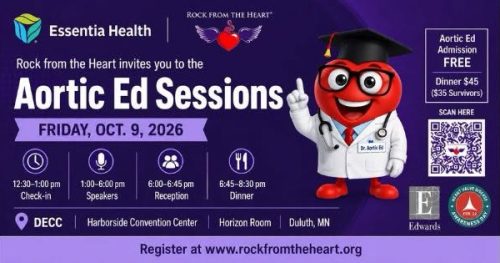 Rock from the Heart Aortic Ed Sessions