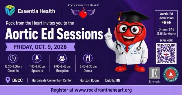 Rock from the Heart Aortic Ed Sessions