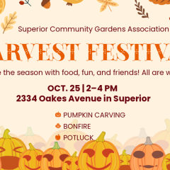 SCGA Harvest Fest Banner