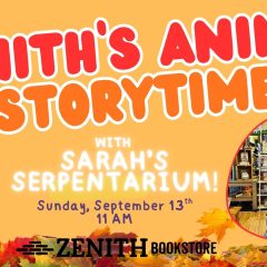Sarah's Serpentarium Storytime