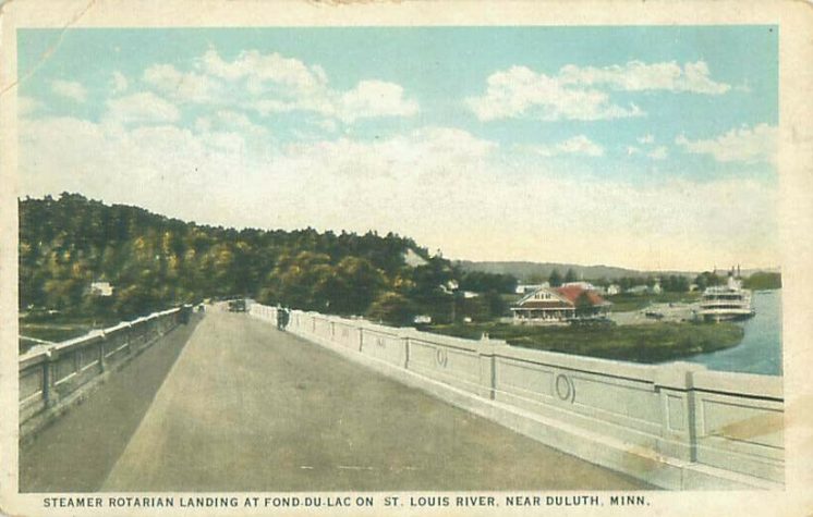 Steamer Rotarian Landing at Fond du Lac