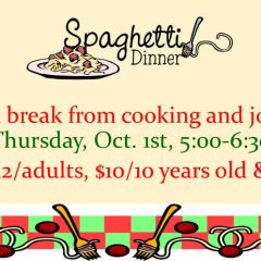 Kenwood spaghetti dinner