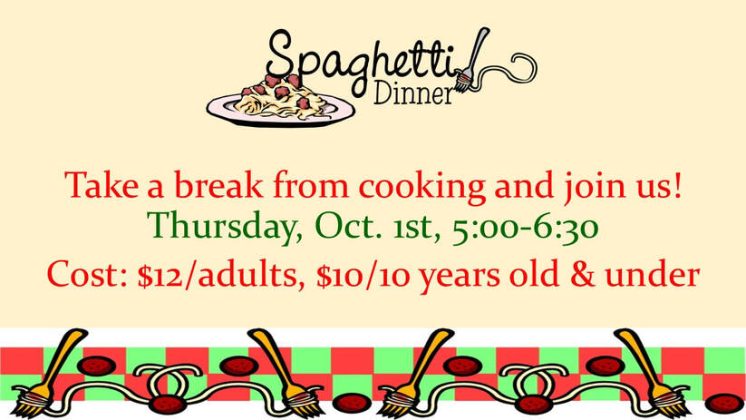 Kenwood Lutheran Church Spaghetti Dinner 2026