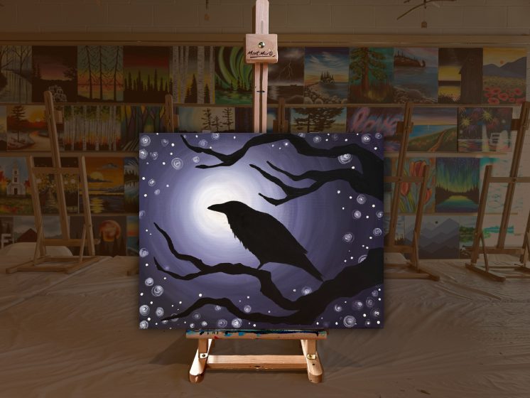 Magical corvid ad
